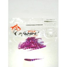 Силиконовая приманка Fishing Style Java Stick 2" -  Фиолет