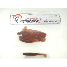 Силиконовая приманка Fishing Style Easy Shiner 3" - Масло