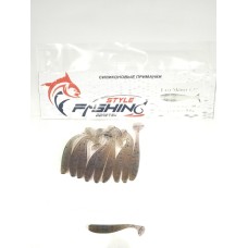 Силиконовая приманка Fishing Style Easy Shiner 1,5" - Кристалл