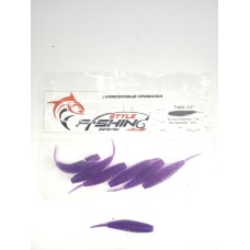 Силиконовая приманка Fishing Style Tanta 2,2" - Фиолет