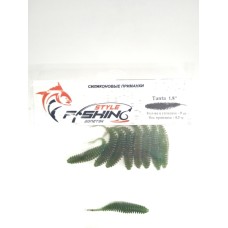 Силиконовая приманка Fishing Style Tanta 1,8" - Green Pumpkin