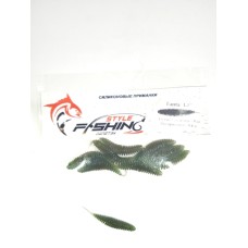 Силиконовая приманка Fishing Style Tanta 1,5" - Green Pumpkin