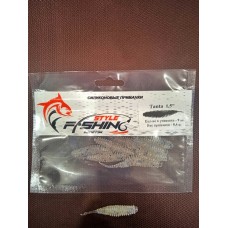 Силиконовая приманка Fishing Style Tanta 1,5" -Прозрачный