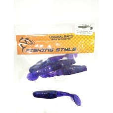 Силиконовая приманка Fishing Style Predator 3" - Фиолет