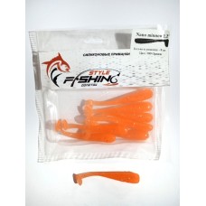 Силиконовая приманка Fishing Style Nano minnow 2,2" - #09 Оранж