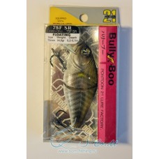 Воблер Pontoon 21 Bully Boo 75F SR (14.8 гр) - Met. HG Gold Strip AyuOB 237