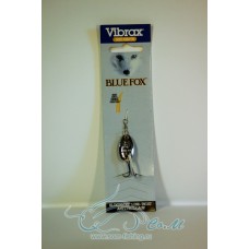 Вращающаяся блесна реплика Blue Fox Vibrax #1 - белый