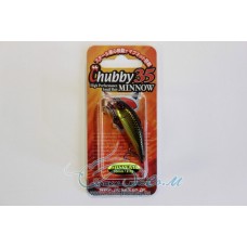 Воблер Jackall Chubby Minnow 35SP (2.3 гр) - Gold&Black