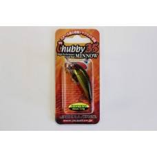 Воблер Jackall Chubby Minnow 35SP (2.3 гр) - Gold&Black